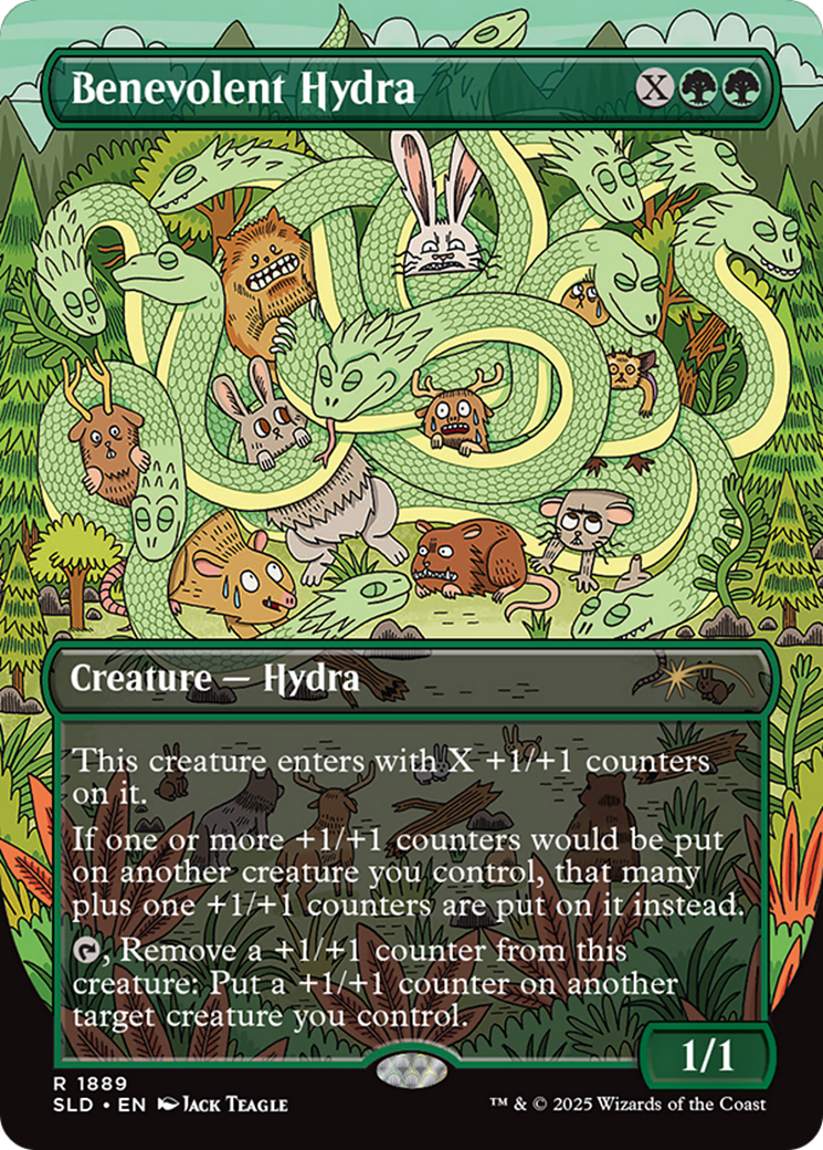 Benevolent Hydra (Rainbow Foil) [Secret Lair Drop Series] | Gear Gaming Bentonville