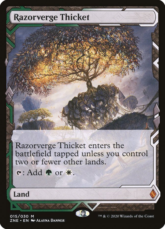 Razorverge Thicket (Expeditions) [Zendikar Rising Expeditions] | Gear Gaming Bentonville