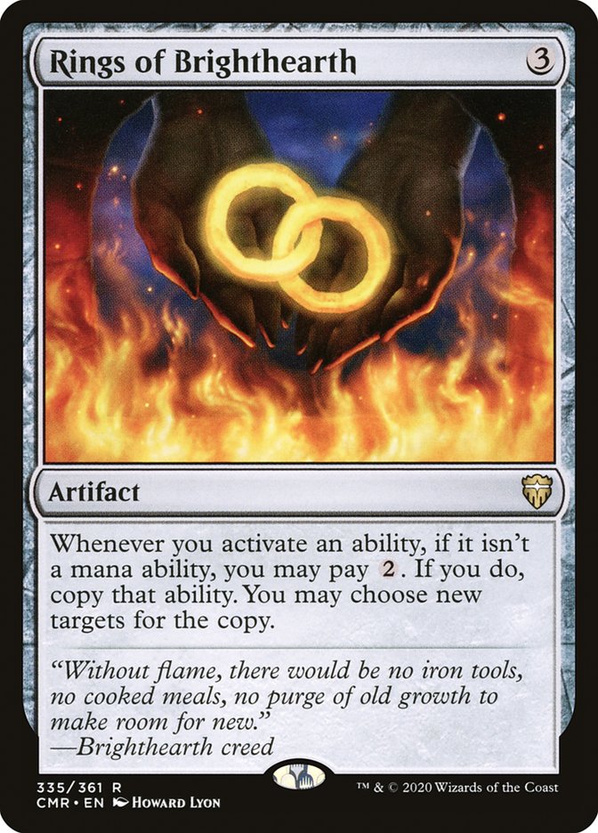 Rings of Brighthearth [Commander Legends] | Gear Gaming Bentonville