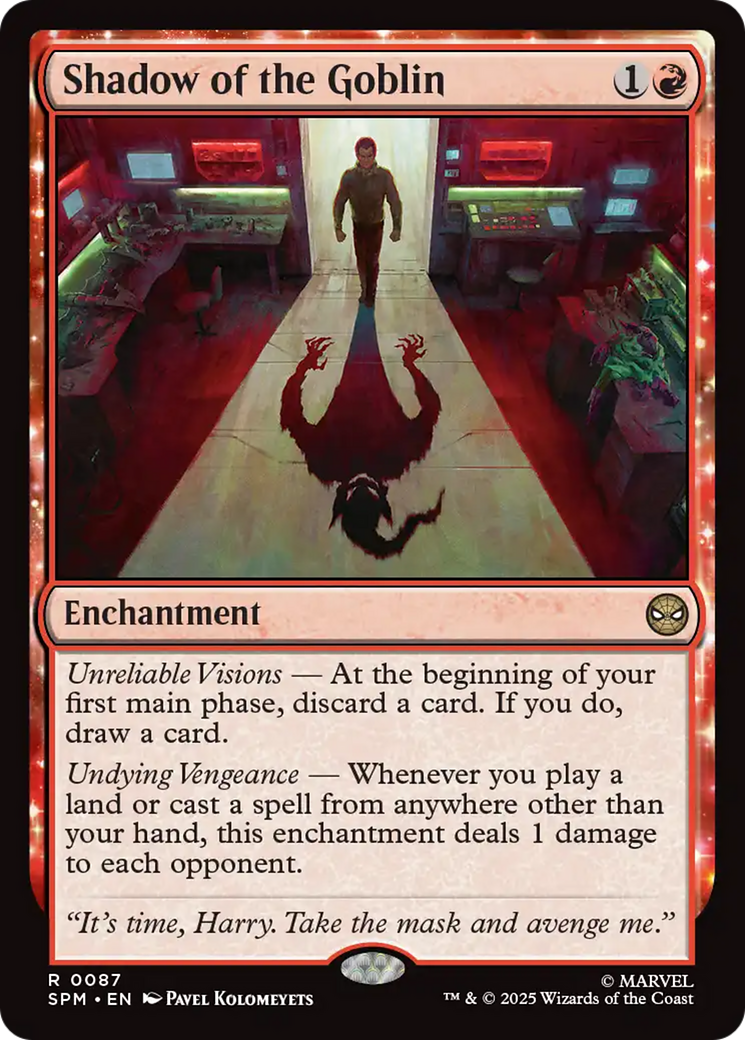 Shadow of the Goblin [Marvel's Spider-Man] | Gear Gaming Bentonville