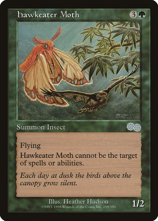 Hawkeater Moth [Urza's Saga] | Gear Gaming Bentonville