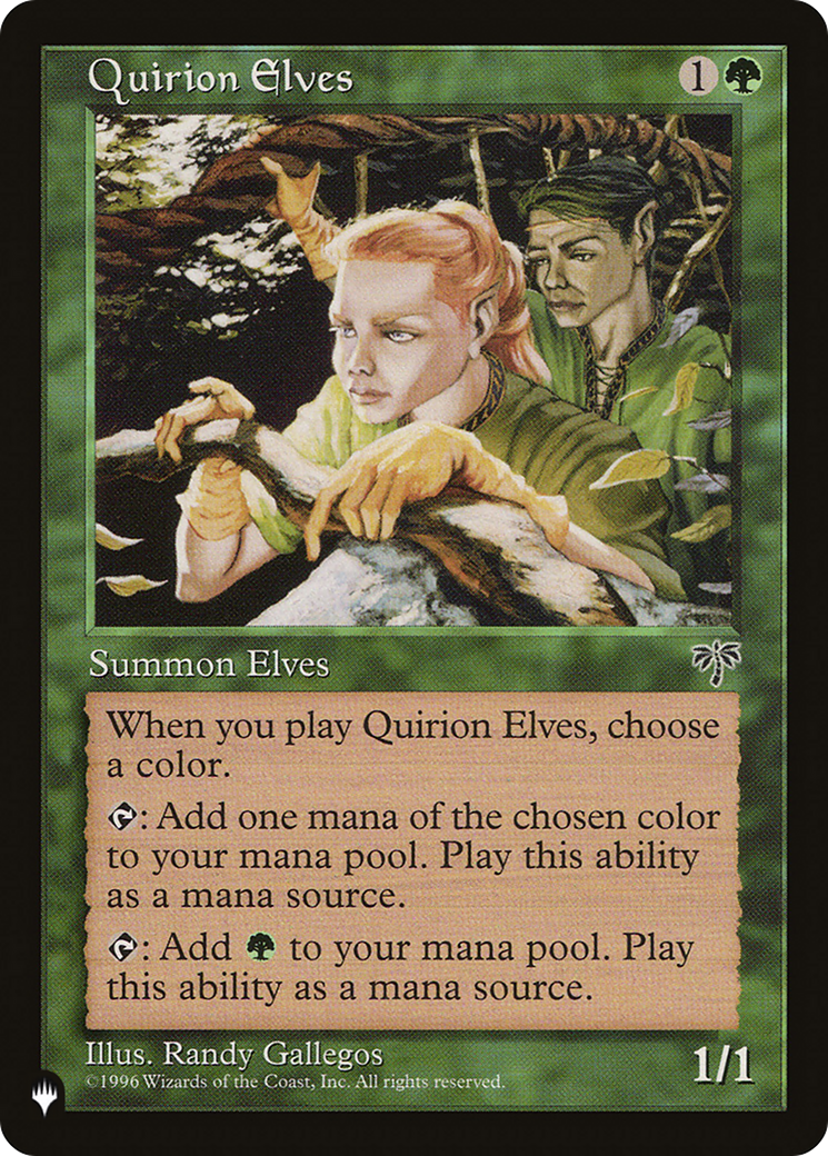 Quirion Elves [The List] | Gear Gaming Bentonville