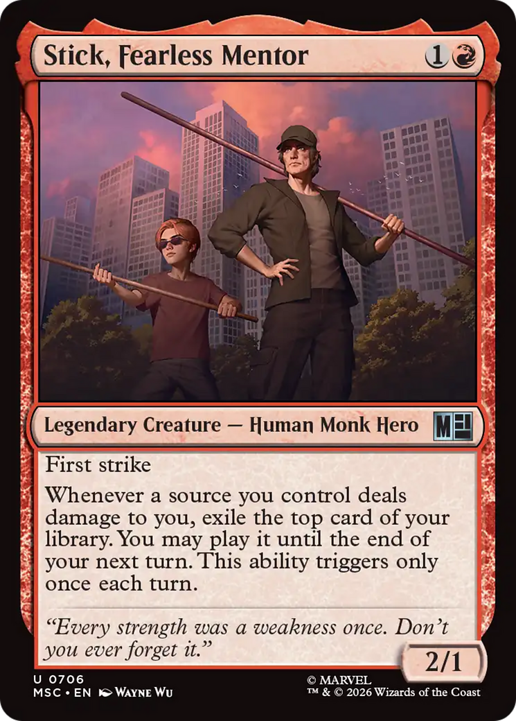 Stick, Fearless Mentor [Marvel Super Heroes Commander] | Gear Gaming Bentonville