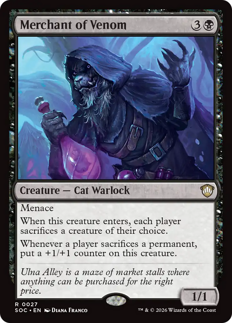 Merchant of Venom [Secrets of Strixhaven Commander] | Gear Gaming Bentonville
