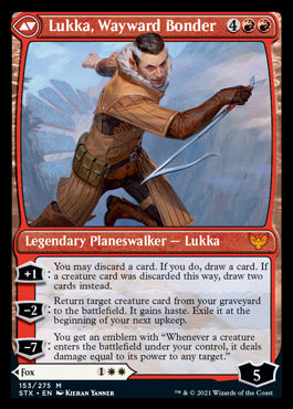 Mila, Crafty Companion // Lukka, Wayward Bonder [Strixhaven: School of Mages] | Gear Gaming Bentonville
