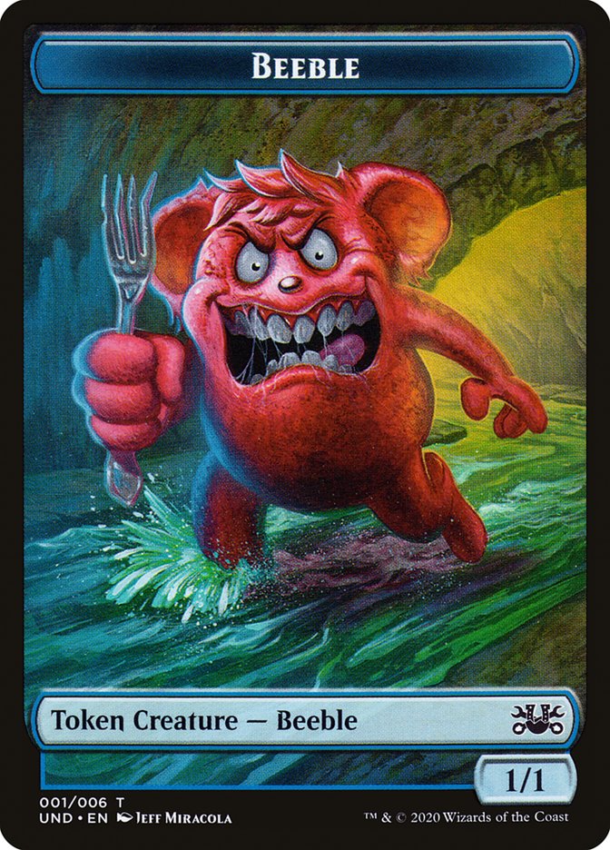 Beeble // Dragon Double-Sided Token [Unsanctioned Tokens] | Gear Gaming Bentonville