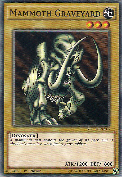 Mammoth Graveyard [YGLD-ENA16] Common | Gear Gaming Bentonville