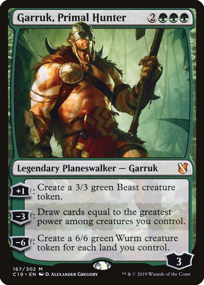 Garruk, Primal Hunter [Commander 2019] | Gear Gaming Bentonville