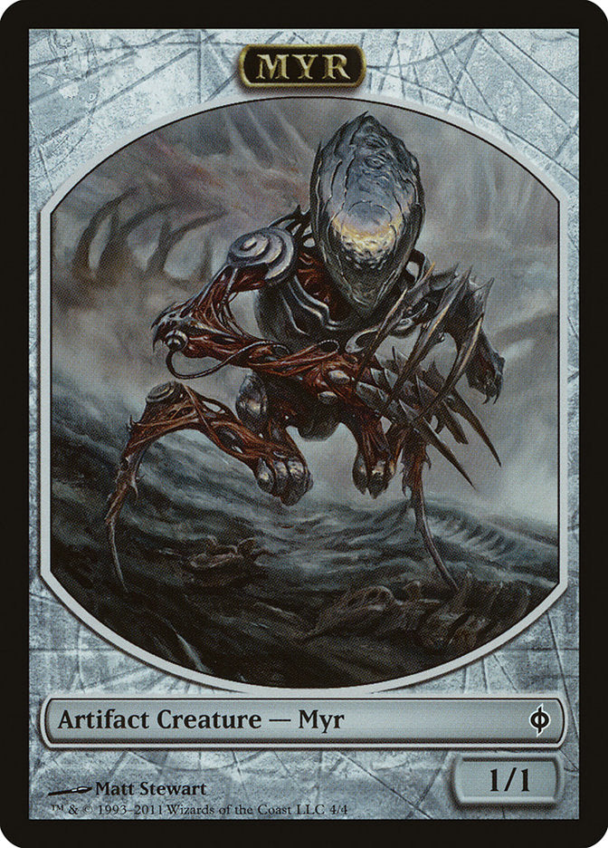 Myr Token [New Phyrexia Tokens] | Gear Gaming Bentonville