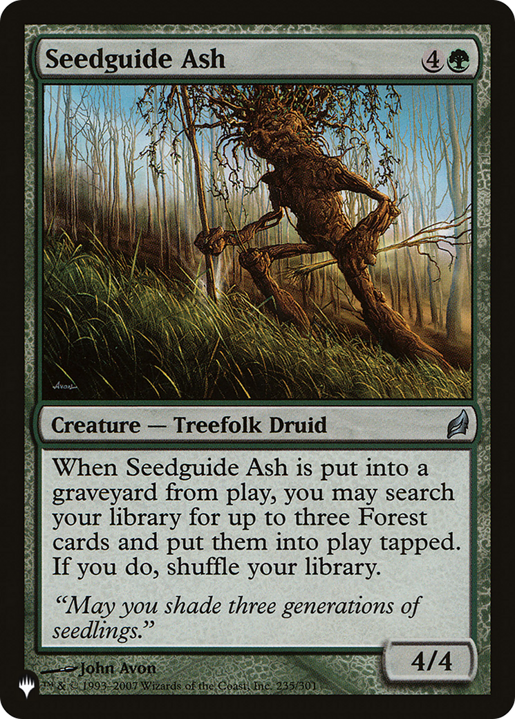 Seedguide Ash [The List Reprints] | Gear Gaming Bentonville