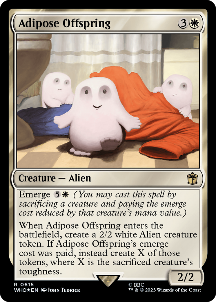 Adipose Offspring (Surge Foil) [Doctor Who] | Gear Gaming Bentonville