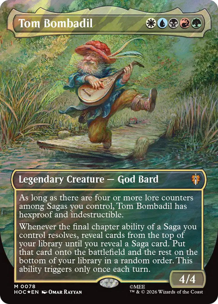 Tom Bombadil (Borderless) (Surge Foil) [The Hobbit] | Gear Gaming Bentonville