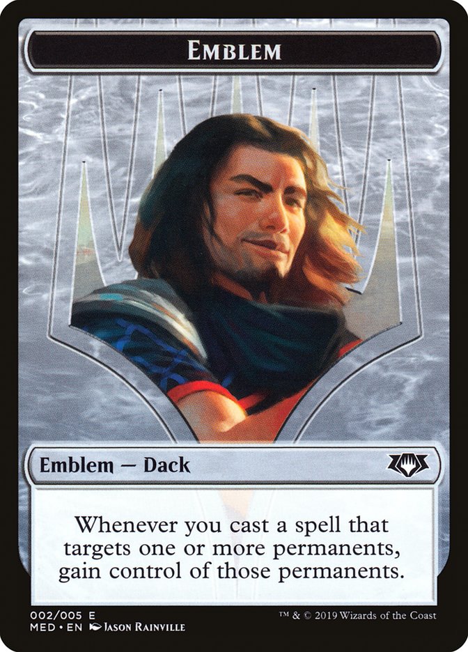Dack Fayden Emblem [Mythic Edition Tokens] | Gear Gaming Bentonville
