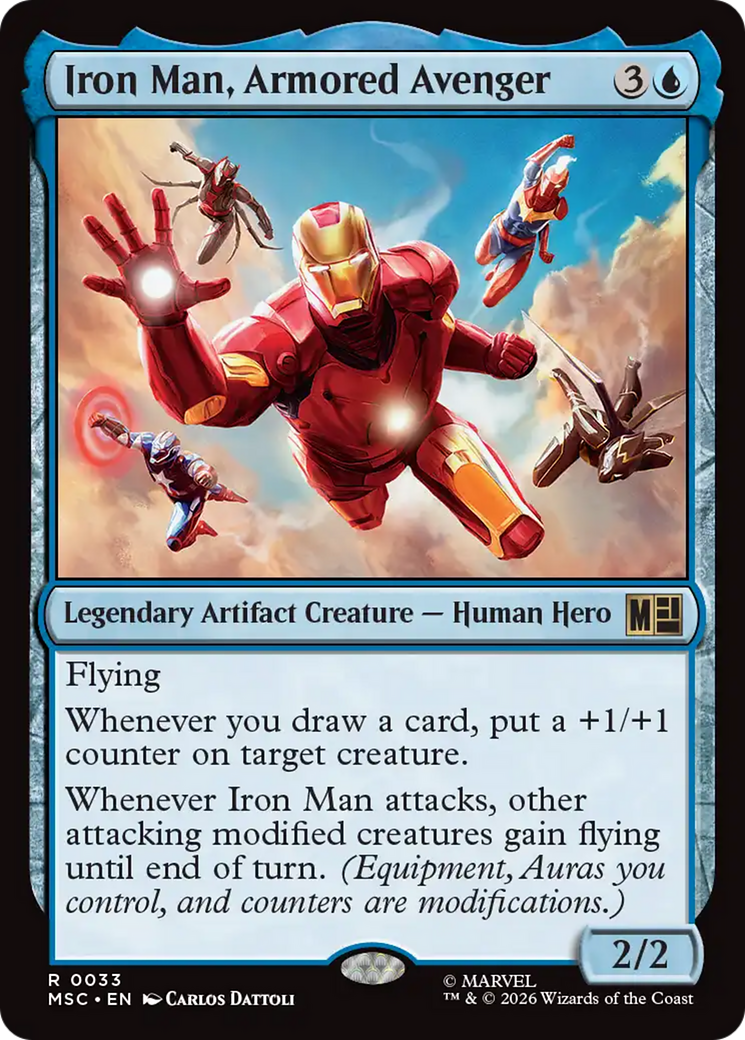 Iron Man, Armored Avenger (Surge Foil) [Marvel Super Heroes Commander] | Gear Gaming Bentonville