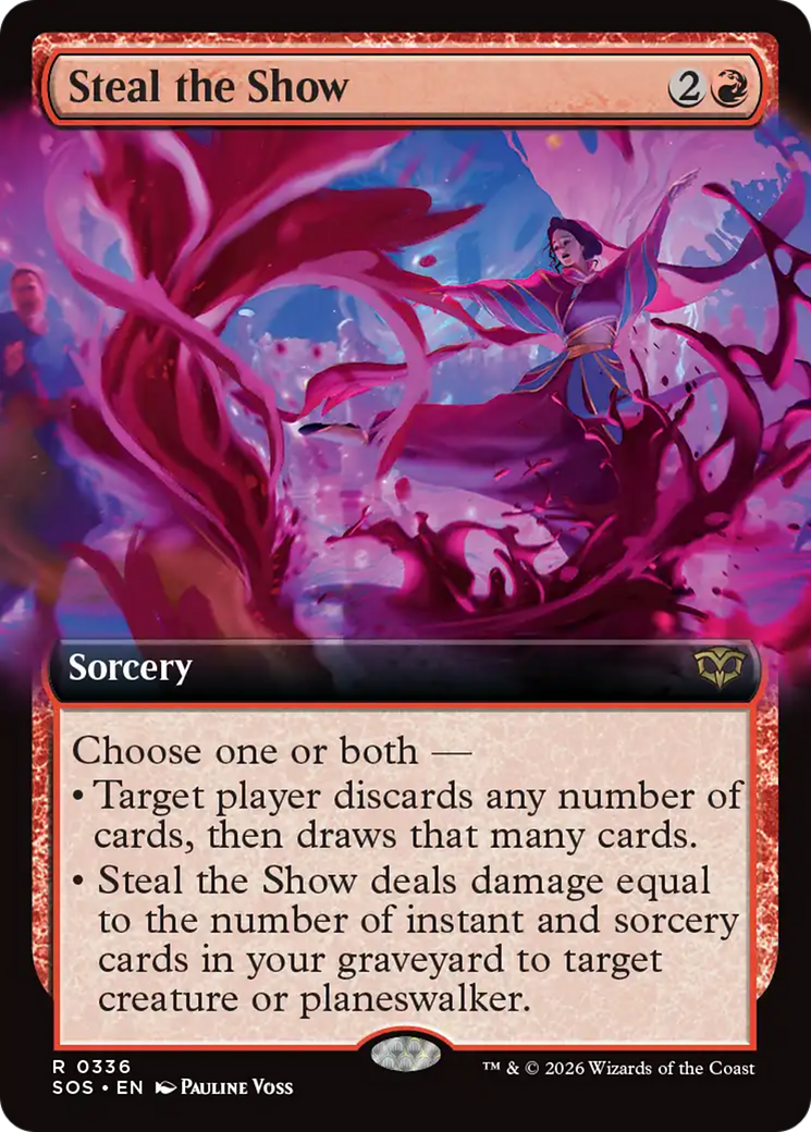 Steal the Show (Extended Art) [Secrets of Strixhaven] | Gear Gaming Bentonville