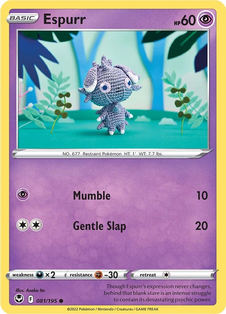 Espurr (081/195) [Sword & Shield: Silver Tempest] | Gear Gaming Bentonville