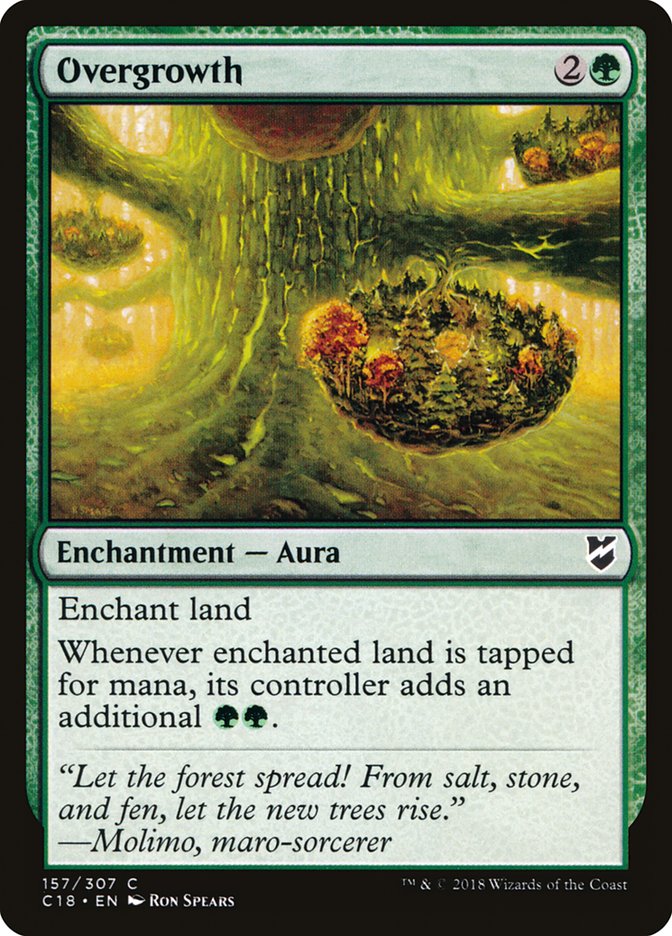 Overgrowth [Commander 2018] | Gear Gaming Bentonville