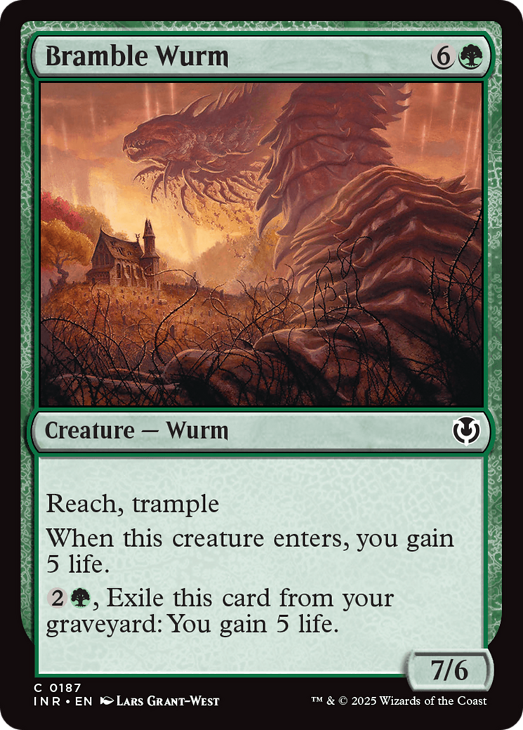 Bramble Wurm [Innistrad Remastered] | Gear Gaming Bentonville