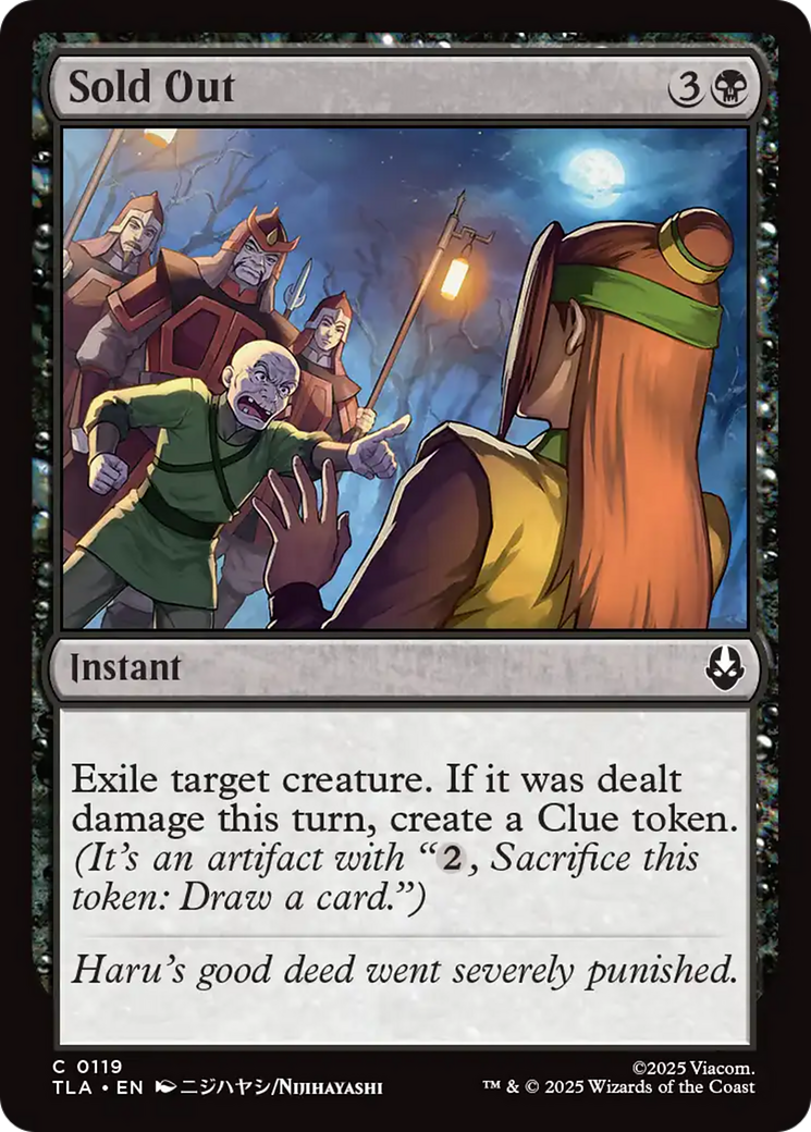 Sold Out [Avatar: The Last Airbender] | Gear Gaming Bentonville