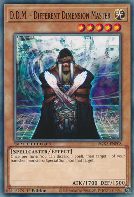 D.D.M. - Different Dimension Master [SGX3-ENF08] Common | Gear Gaming Bentonville