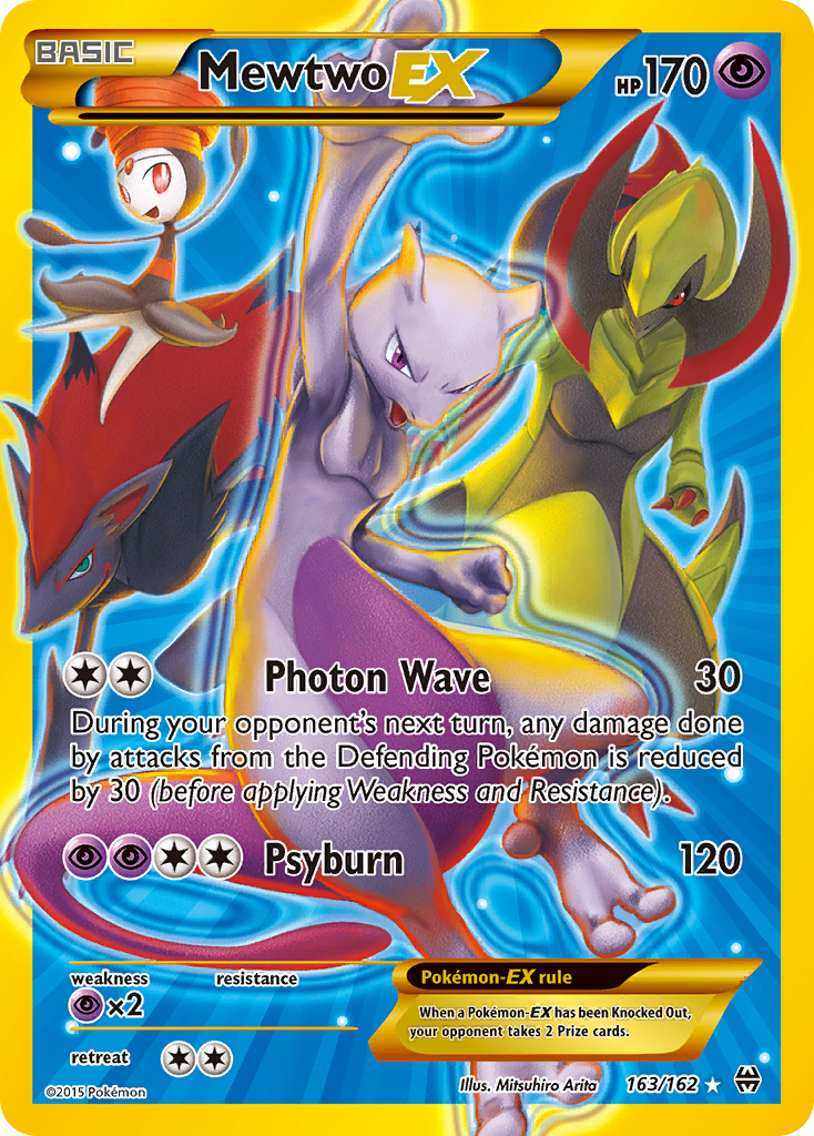 Mewtwo EX (163/162) [XY: BREAKthrough] | Gear Gaming Bentonville