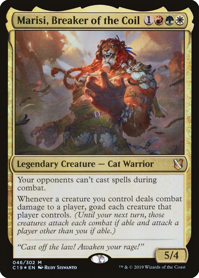 Marisi, Breaker of the Coil [Commander 2019] | Gear Gaming Bentonville