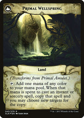 Primal Amulet // Primal Wellspring [Ixalan Prerelease Promos] | Gear Gaming Bentonville
