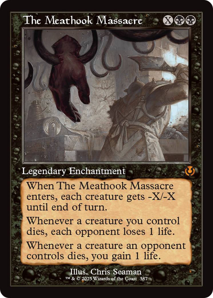 The Meathook Massacre (Retro Frame) [Innistrad Remastered] | Gear Gaming Bentonville