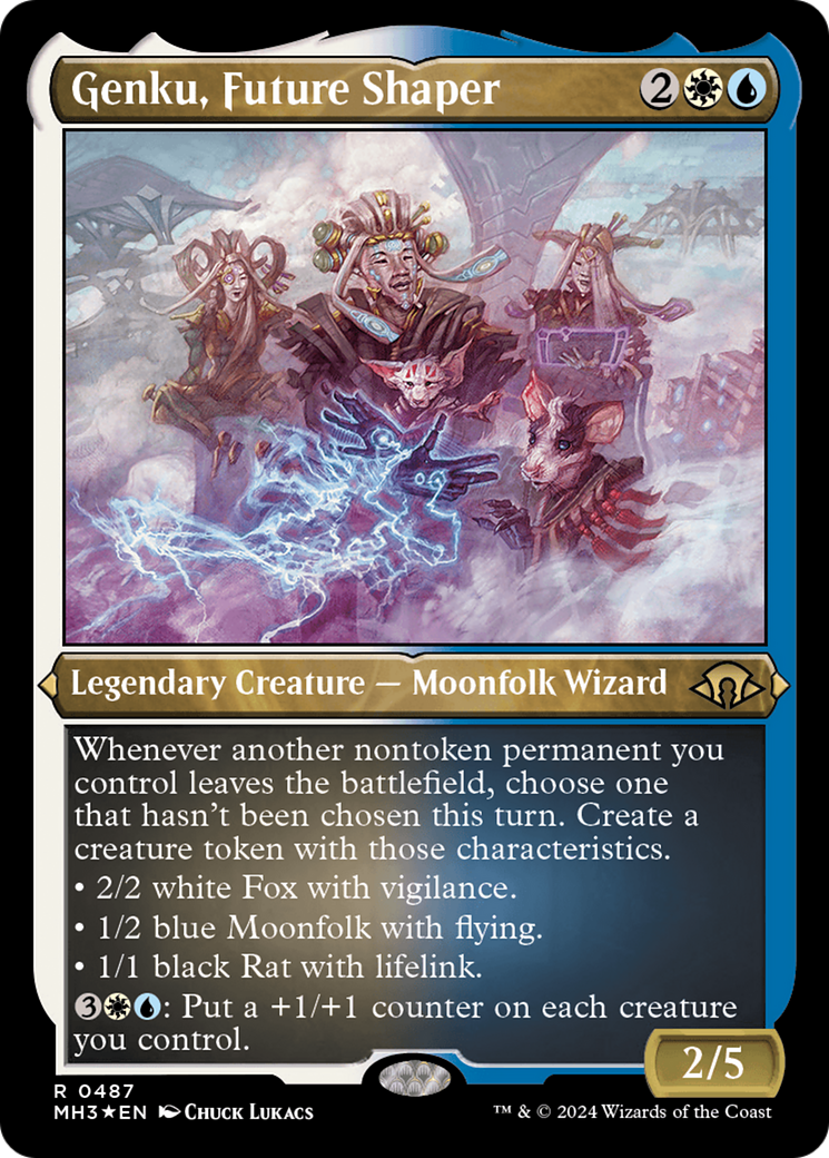 Genku, Future Shaper (Foil Etched) [Modern Horizons 3] | Gear Gaming Bentonville