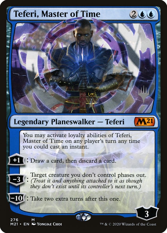 Teferi, Master of Time (Promo Pack) (276) [Core Set 2021 Promos] | Gear Gaming Bentonville