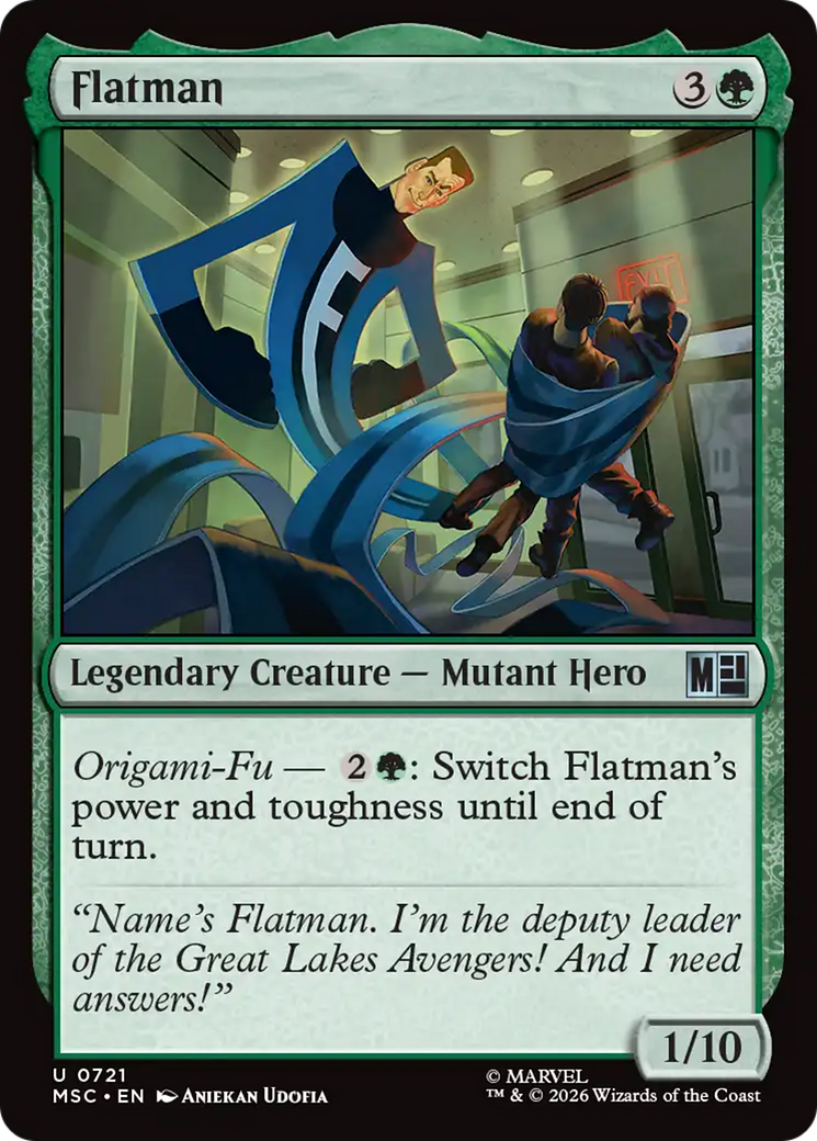 Flatman [Marvel Super Heroes Commander] | Gear Gaming Bentonville