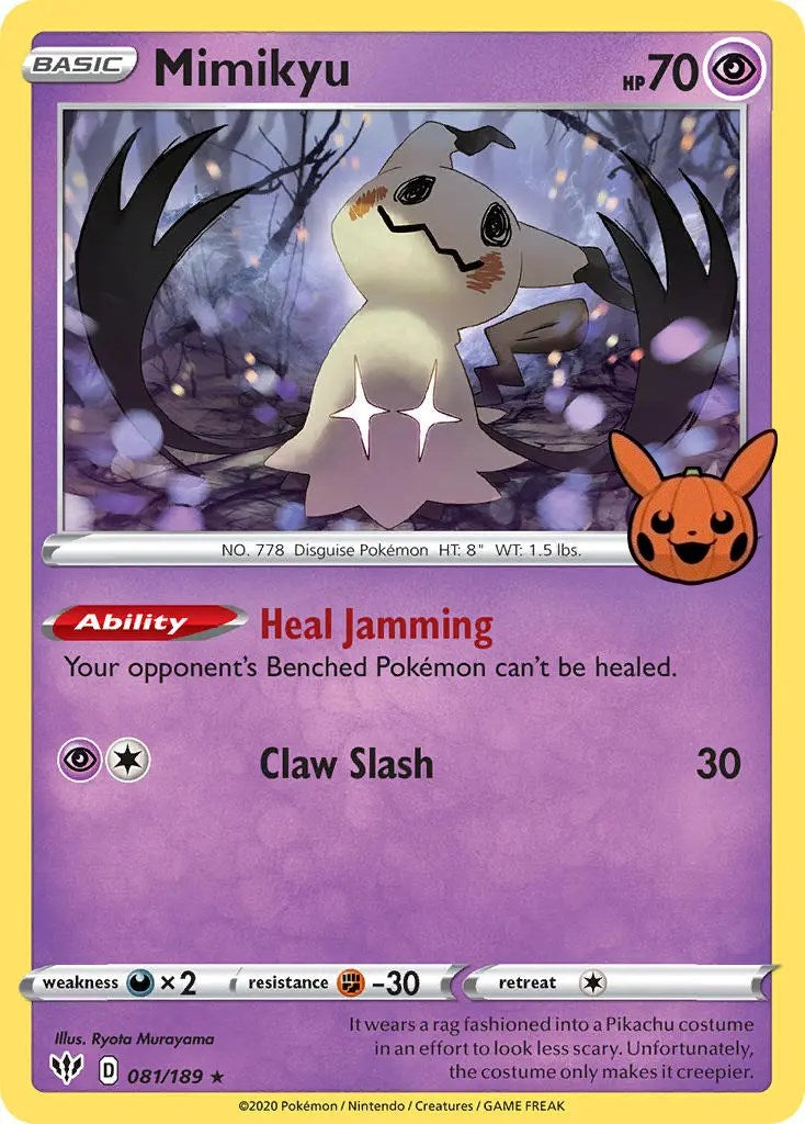 Mimikyu (081/189) [Trick or Trade] | Gear Gaming Bentonville