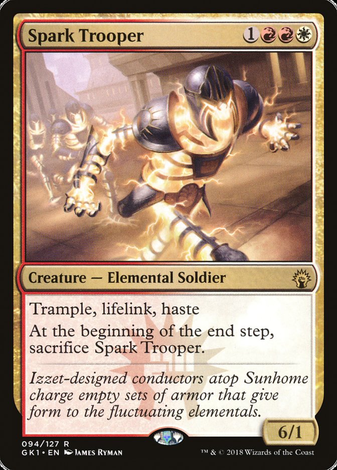 Spark Trooper [Guilds of Ravnica Guild Kit] | Gear Gaming Bentonville
