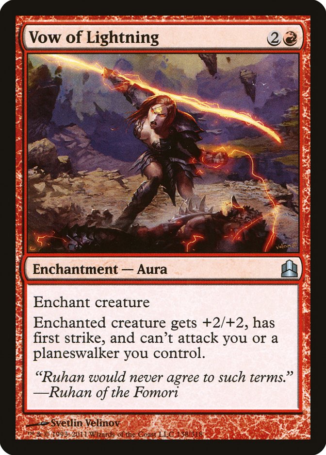 Vow of Lightning [Commander 2011] | Gear Gaming Bentonville