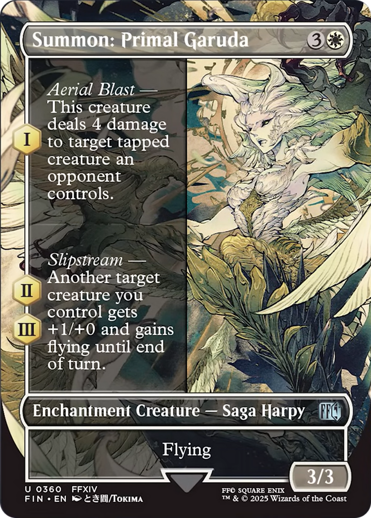 Summon: Primal Garuda (Borderless) [FINAL FANTASY] | Gear Gaming Bentonville