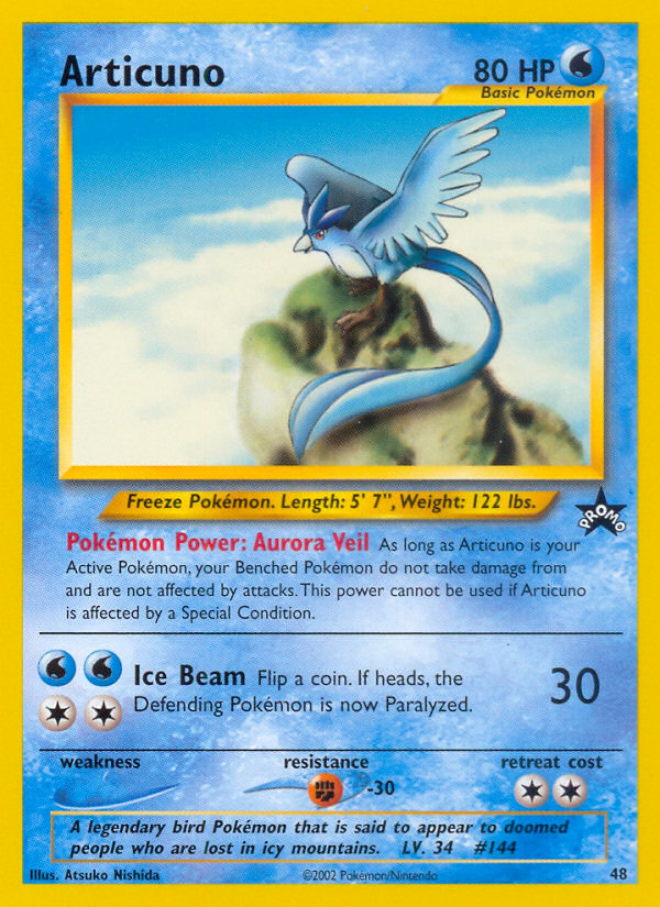 Articuno (48) [Wizards of the Coast: Black Star Promos] | Gear Gaming Bentonville