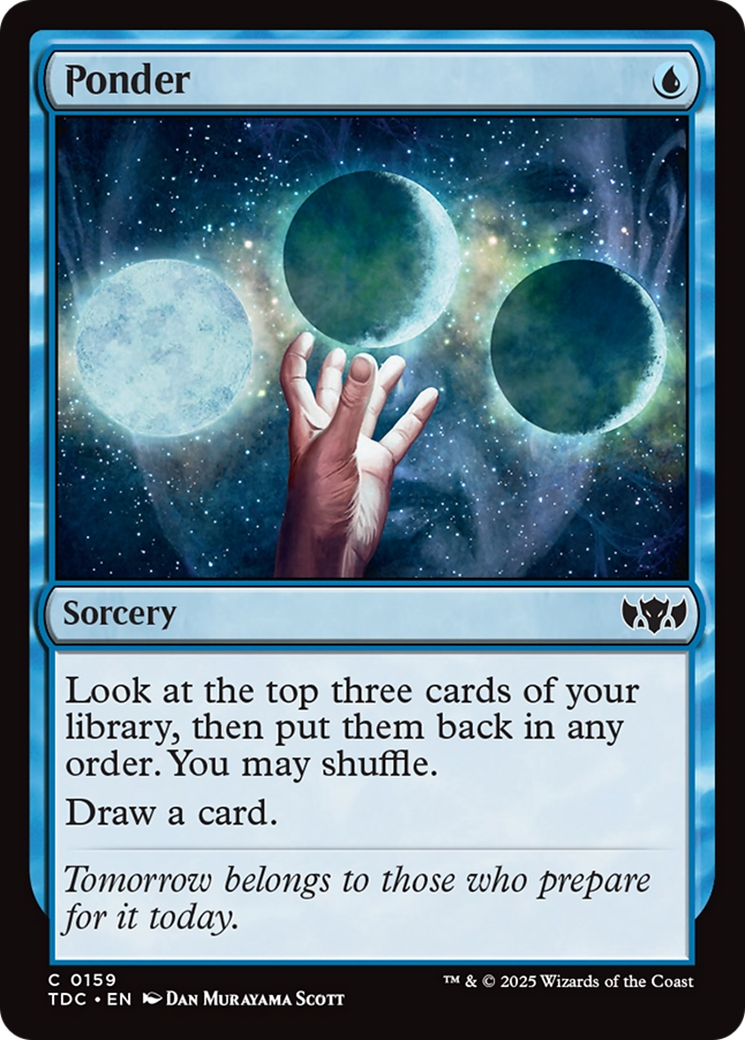 Ponder [Tarkir: Dragonstorm Commander] | Gear Gaming Bentonville