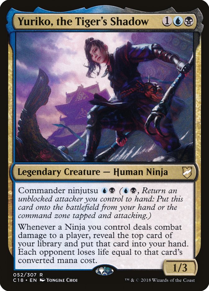 Yuriko, the Tiger's Shadow [Commander 2018] | Gear Gaming Bentonville