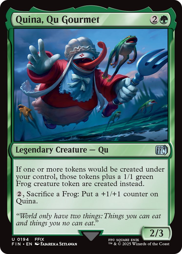 Quina, Qu Gourmet [FINAL FANTASY] | Gear Gaming Bentonville
