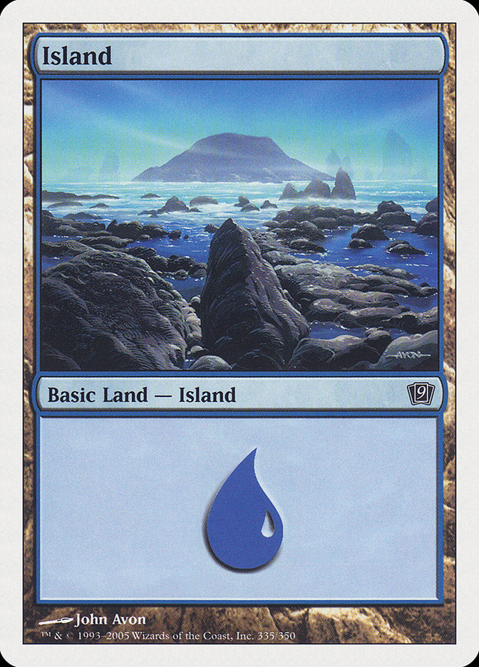Island (335) [Ninth Edition] | Gear Gaming Bentonville