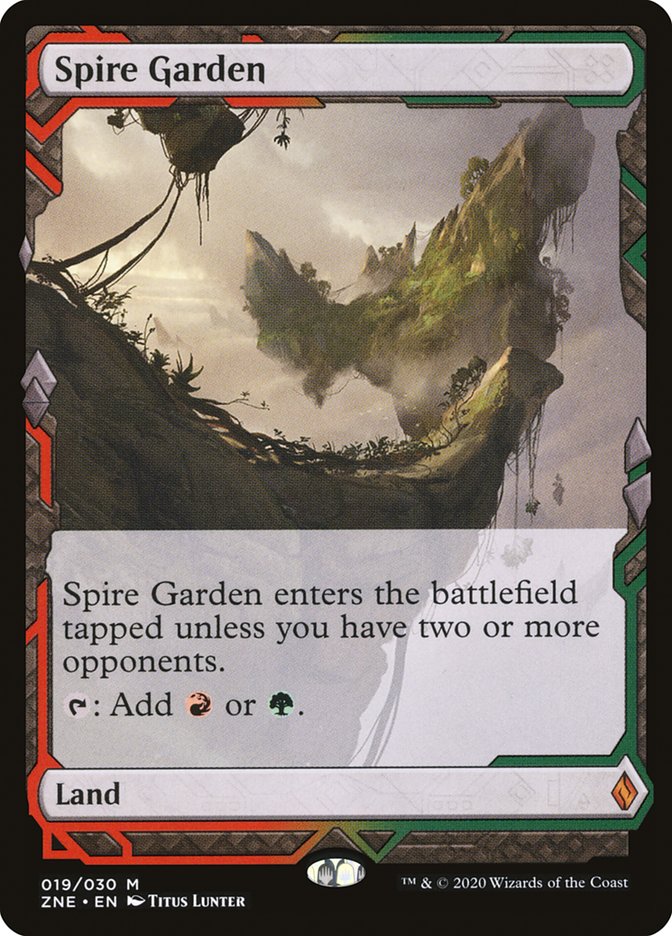 Spire Garden (Expeditions) [Zendikar Rising Expeditions] | Gear Gaming Bentonville