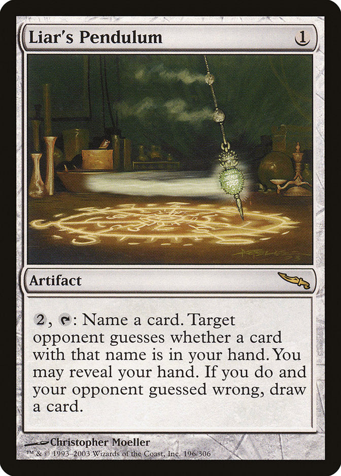 Liar's Pendulum [Mirrodin] | Gear Gaming Bentonville