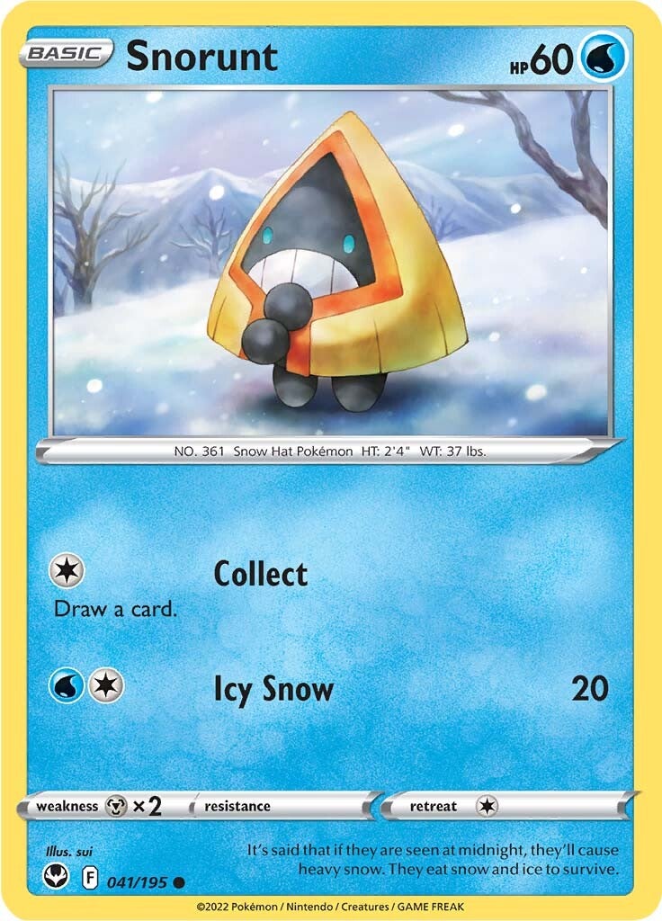 Snorunt (041/195) [Sword & Shield: Silver Tempest] | Gear Gaming Bentonville