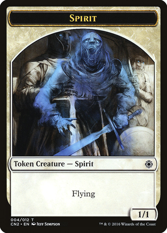 Spirit Token [Conspiracy: Take the Crown Tokens] | Gear Gaming Bentonville