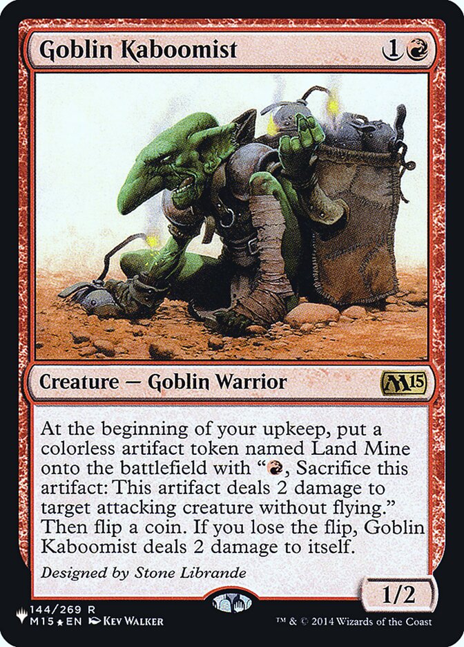 Goblin Kaboomist [Secret Lair: Heads I Win, Tails You Lose] | Gear Gaming Bentonville