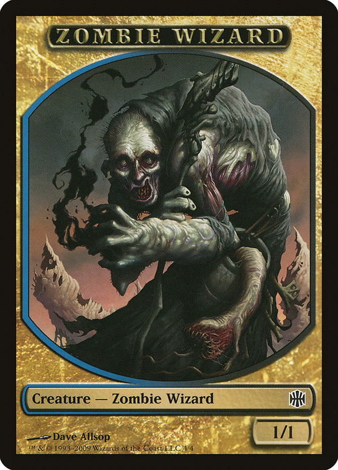 Zombie Wizard Token [Alara Reborn Tokens] | Gear Gaming Bentonville