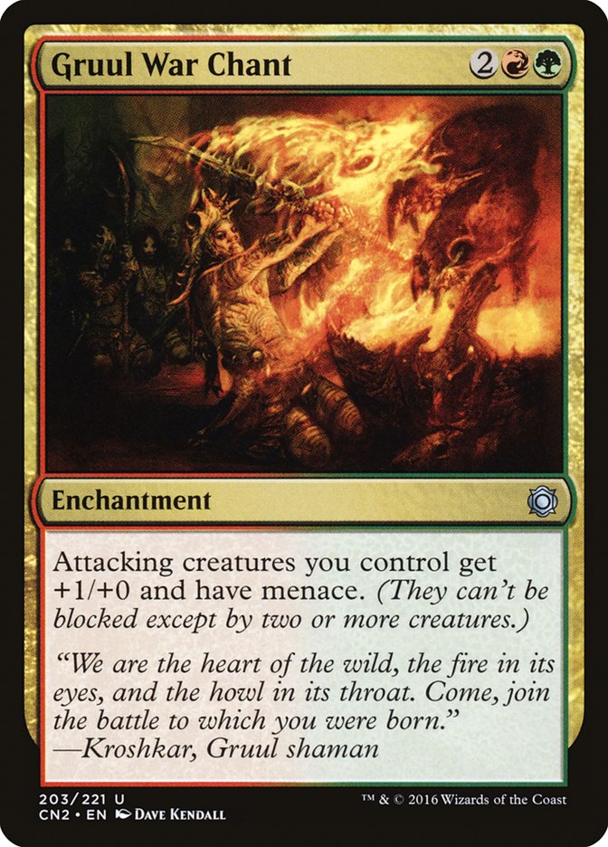 Gruul War Chant [Conspiracy: Take the Crown] | Gear Gaming Bentonville