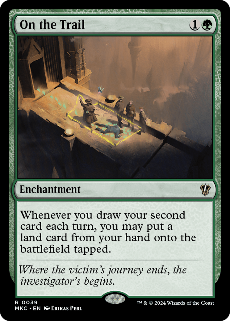 On the Trail [Murders at Karlov Manor Commander] | Gear Gaming Bentonville