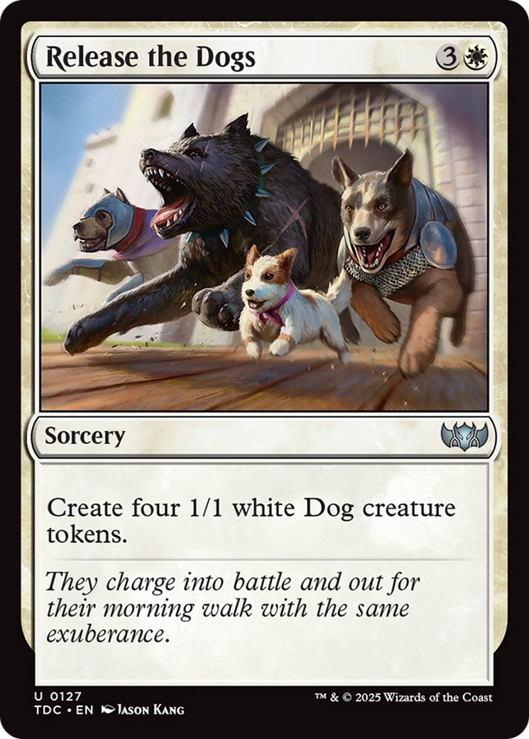 Release the Dogs [Tarkir: Dragonstorm Commander] | Gear Gaming Bentonville