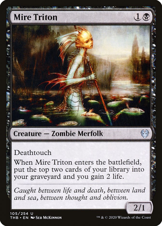 Mire Triton [Theros Beyond Death] | Gear Gaming Bentonville